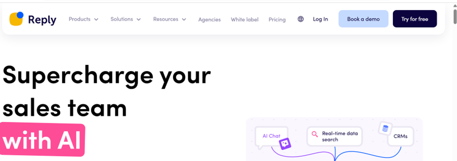 Top 5 AI Tools for Sales Prospecting to Close More Deals in 2025 6 Reply tool dashboard for sales prospecting for reference