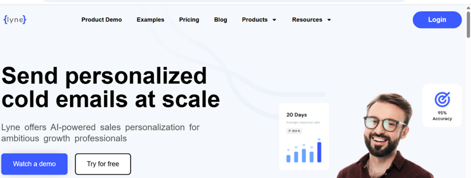 Top 5 AI Tools for Sales Prospecting to Close More Deals in 2025 7 Lyne tool dashboard for sales prospecting for reference
