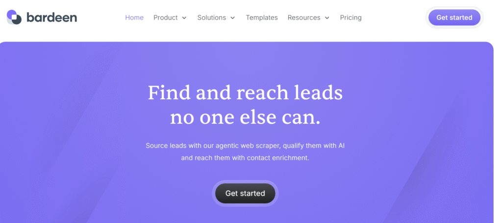 Bardeen.ai Dasboard screeenshot