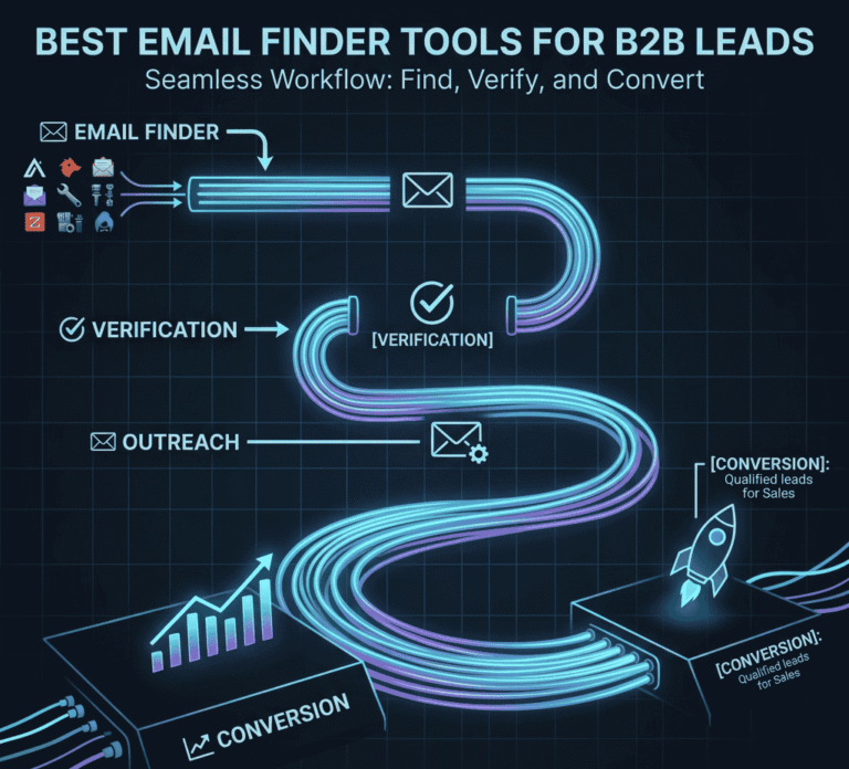 Best Email Finder Tools for B2B Lead Generation - Featured