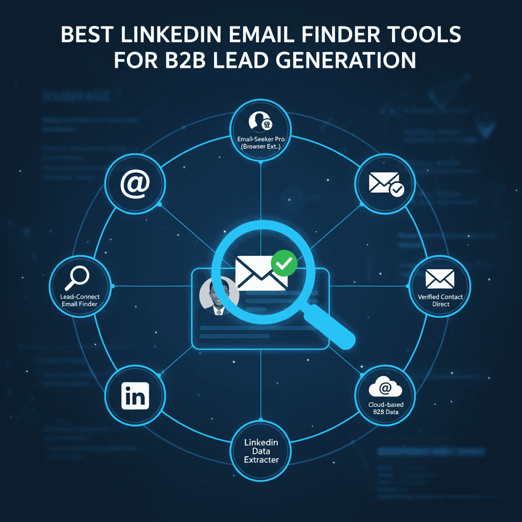 Best LinkedIn Email Finder Tools for B2B Lead Generation - Featured (2)