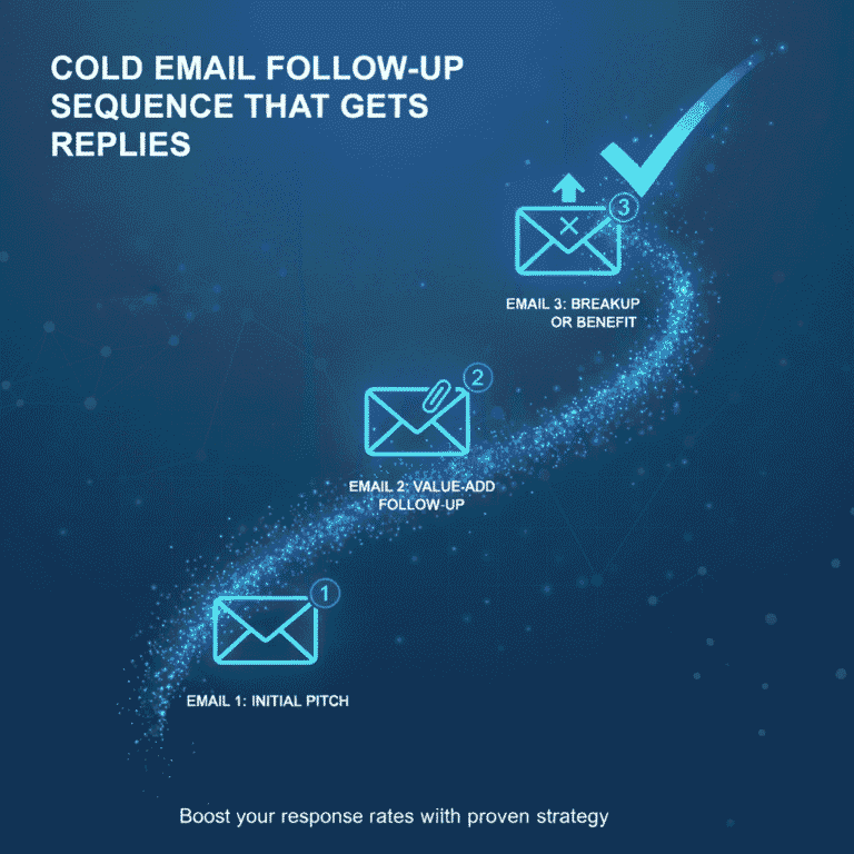 Cold Email Follow-Up Sequence That Gets Replies - Featured